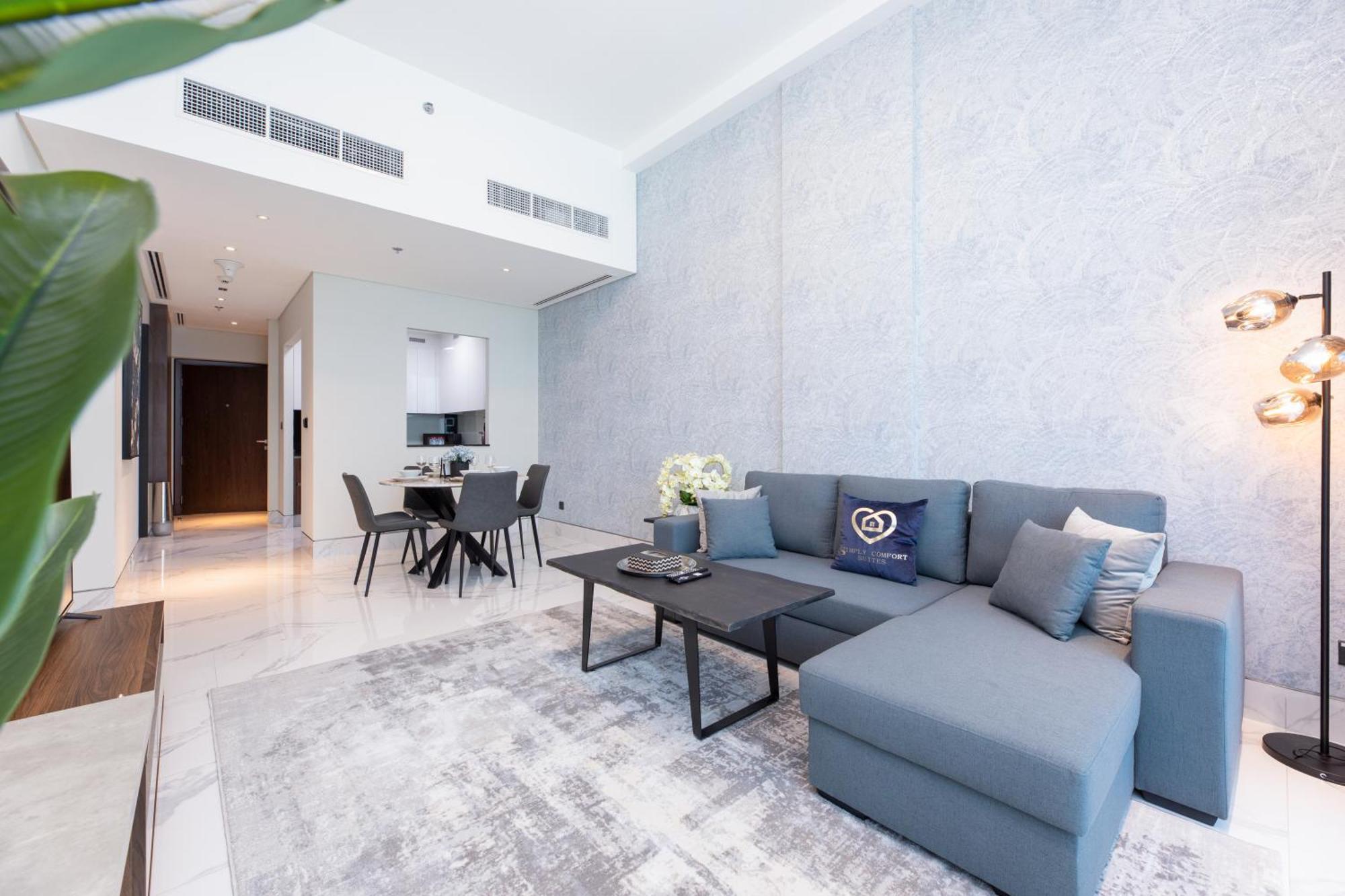 Simply Comfort In J One Tower Apartment
